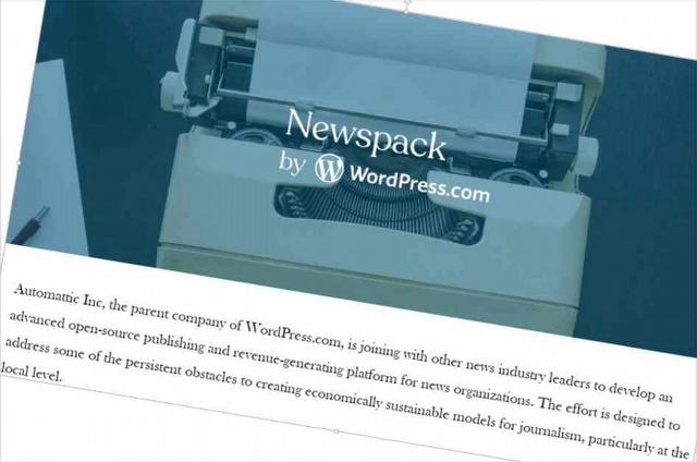 Google与WordPress合作共同构建Newspack网络平台