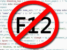 WordPress添加防止F12扒代码(两种)