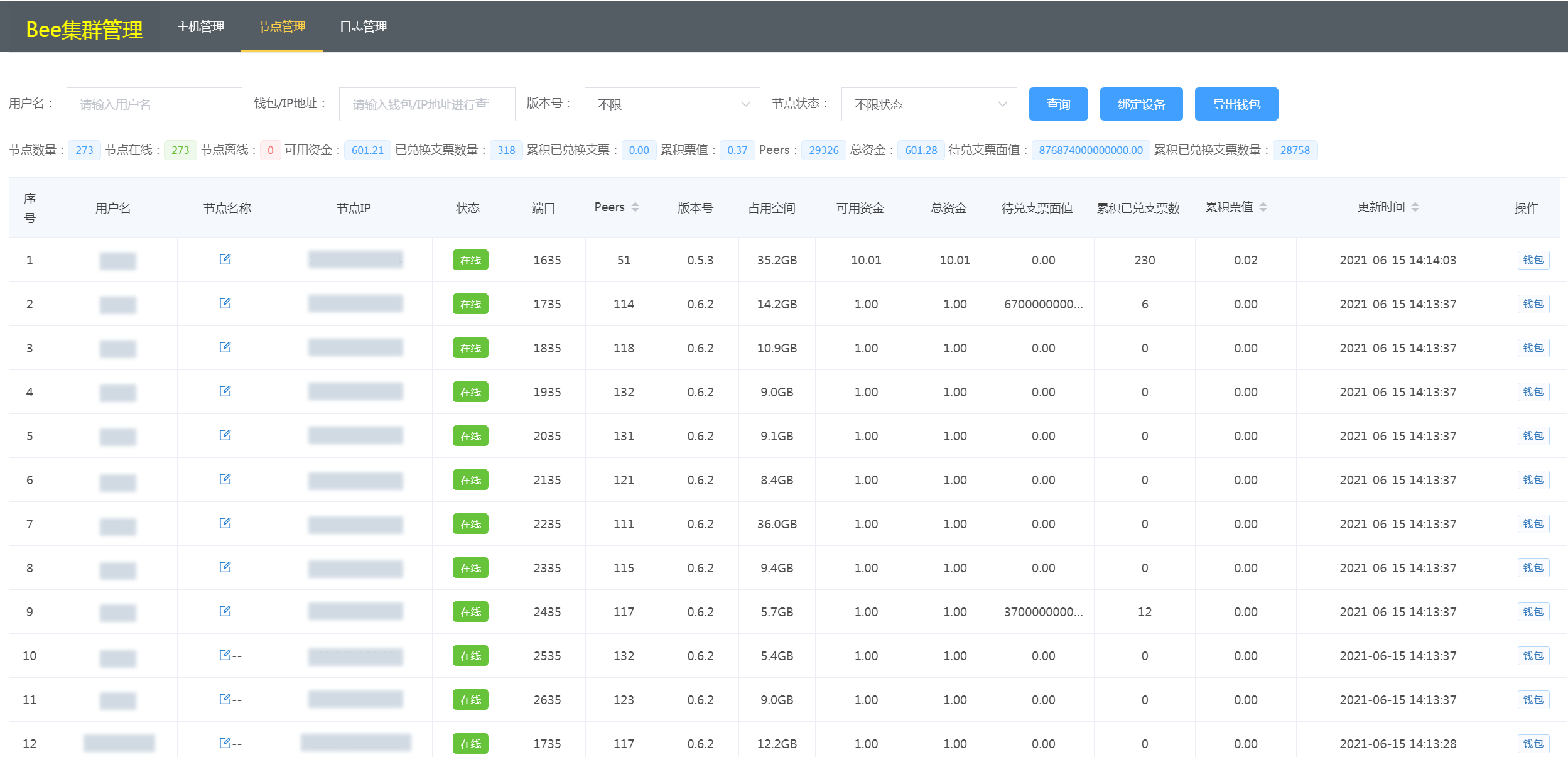 Bzz节点管理助手