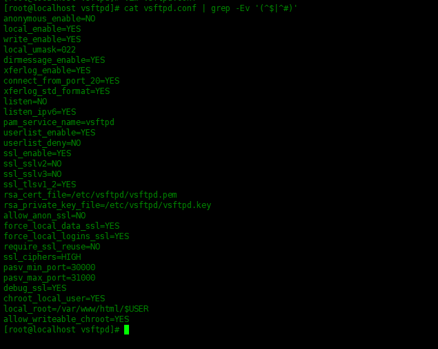 Centos8中使用VSFTPD配置FTPsCentos8中使用VSFTPD配置FTPs