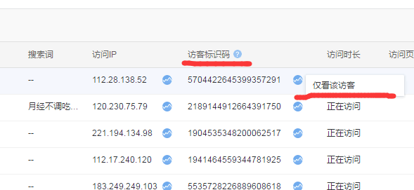 百度统计站长账号无屏蔽访客功能