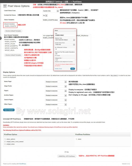 WP-PostViews设置指南