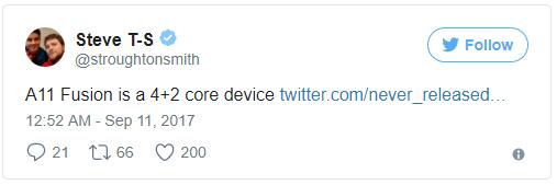 iPhoneX首次配置六核芯片iPhone8或无缘