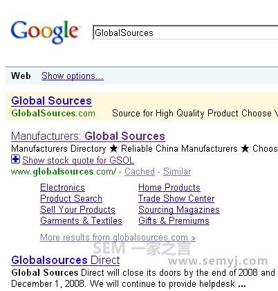 SEO案例:锚文本、关键字、nofollow、Web标准化(一) SEO优化 第3张 sitelink SEO案例:锚文本、关键字、nofollow、Web标准化(一) SEO优化 第3张