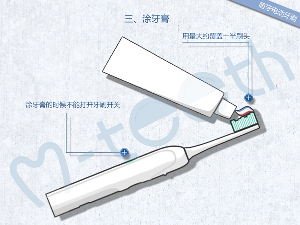 电动牙刷如何使用?电动牙刷的正确使用方法图解 业界杂谈 第4张 电动牙刷如何使用?电动牙刷的正确使用方法图解 业界杂谈 第4张