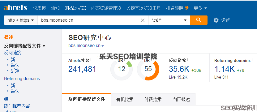 SEO研究中心数据