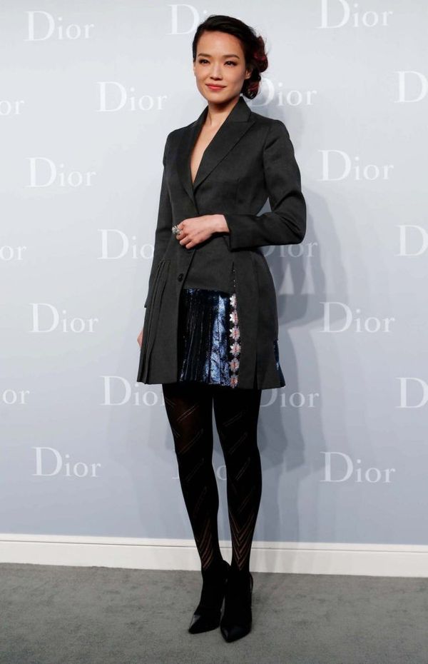 0差评女神:舒淇红毯造型吸引国外网站专题报道