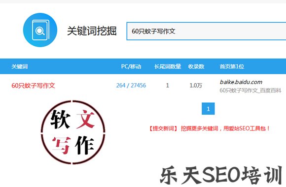60只蚊子写作文：引动SEO界思维狂想 60只蚊子对SEO软文营销的启迪