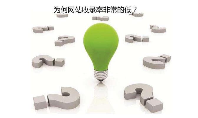 为什么网站收录低甚至不收录?