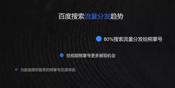 【熊掌号运营】熊掌号最新动态解读