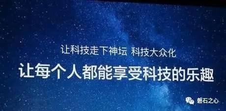 于是,2015年雷军把小米公司的愿景定位成“让每个人享受科技的乐趣”,显然科技的乐趣不仅限于手机。