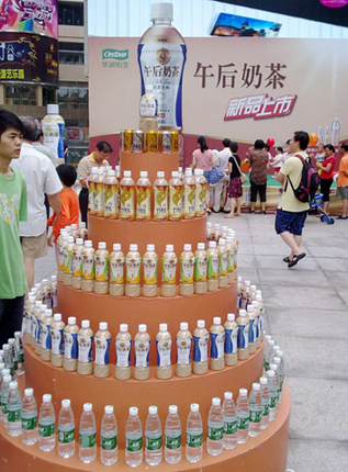 华润怡宝：优雅奶茶的时尚营销