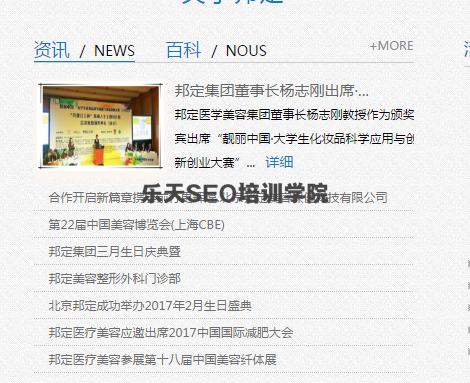 云南SEO培训：美容整形网站SEO优化方案