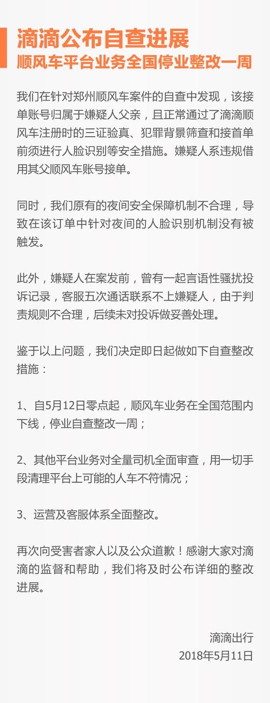  滴滴顺风车业务怎么没有了 滴滴顺风车全国停业整改到什么时候 互联百科 第2张