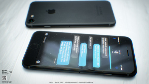 iPhone 7什么时候上市？深空黑版渲染图曝光