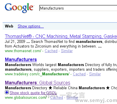 SEO案例:锚文本、关键字、nofollow、Web标准化(一) SEO优化 第2张 一定要用美国IP ,在英文版的google.com查询 SEO案例:锚文本、关键字、nofollow、Web标准化(一) SEO优化 第2张