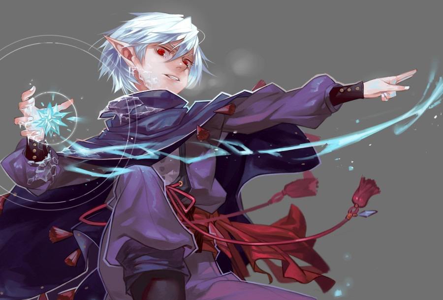 男魔法师用什么武器？