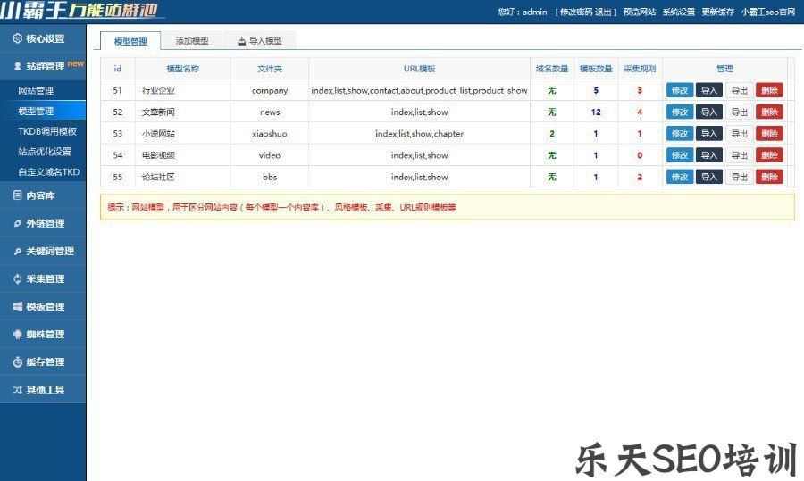 最新价值6000元的小霸王SEO站群v6.3免授权无限制版+安装教程