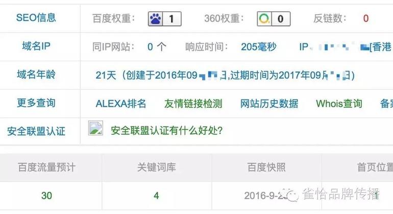 邢云涛:新站关键词百度排名全部上首页的秘籍