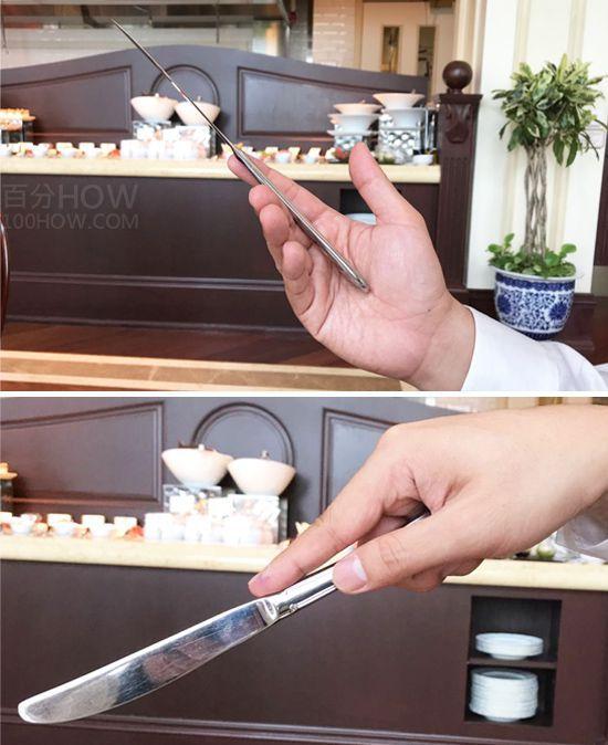 吃西餐刀叉怎么拿,西餐刀叉标准优雅的拿法左右手图解 互联百科 第4张 吃西餐刀叉怎么拿,西餐刀叉标准优雅的拿法左右手图解 互联百科 第4张
