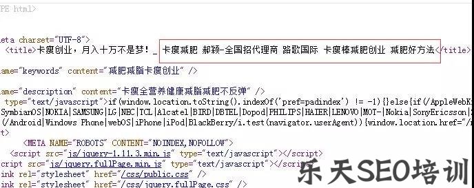 直接影响SEO的网站标题设置要点